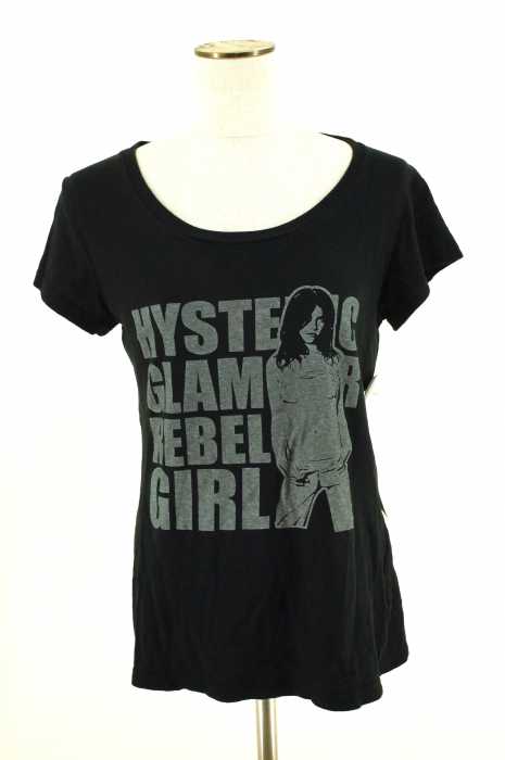 HYSTERIC GLAMOUR （ヒステリックグラマー） VネックプリントTシャツ レディース トップス