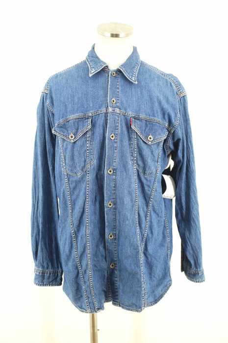 Levi's (リーバイス) 3RD TYPE デザインデニムシャツ メンズ トップス