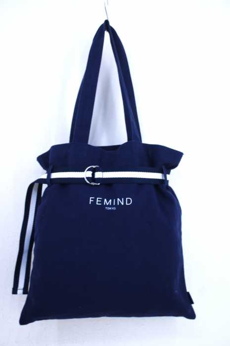 FEMIND TOKYO（フェマイントウキョウ） ロゴプリントトートバッグ レディース バッグ