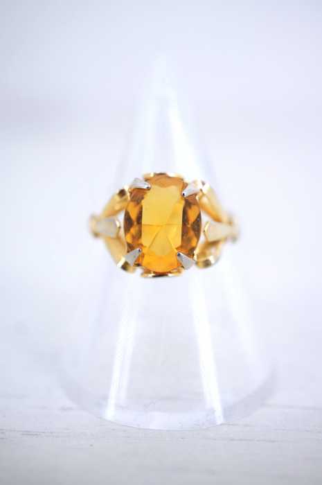 USED古着 (ユーズドフルギ) ストーン シルバーリング レディース アクセサリー