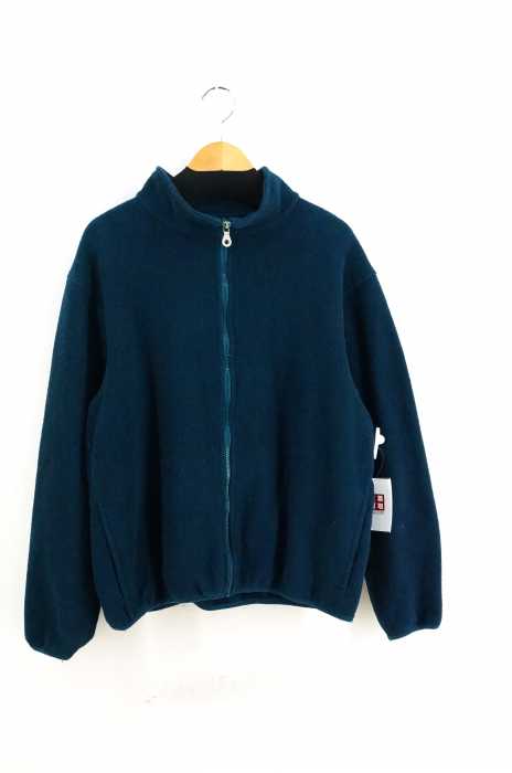 LANDS END（ランズエンド） 90s MADE IN USA ジップアップフリースジャケット メンズ トップス