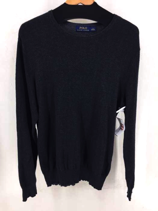 POLO RALPH LAUREN（ポロラルフローレン） カシミヤ混ヘリンボーンコットンニットセーター メンズ トップス