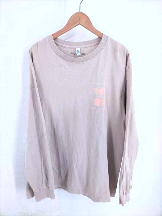 PAPER & INK COTTON CLUB（ペーパー アンド インク コットン クラブ） プリント長袖カットソー メンズ トップス