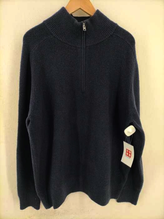 UNIQLO JW ANDERSON(ユニクロ ジェイダブリューアンダーソン) ハーフジッププルオーバーニット メンズ トップス