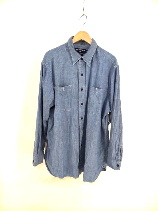 POLO SPORT RALPH LAUREN（ポロスポーツラルフローレン） 90S シャンブレーシャツ メンズ トップス