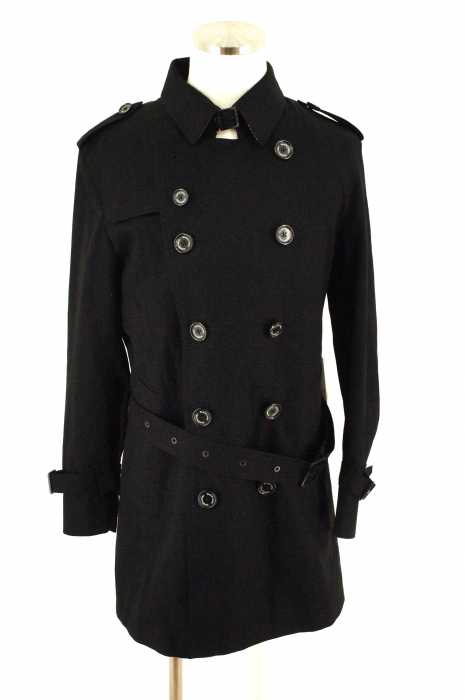 BLACK LABEL CRESTBRIDGE  (ブラックレーベル・クレストブリッジ) 15A/W ギャバジン ライナー付ダブルトレンチコート メンズ アウター