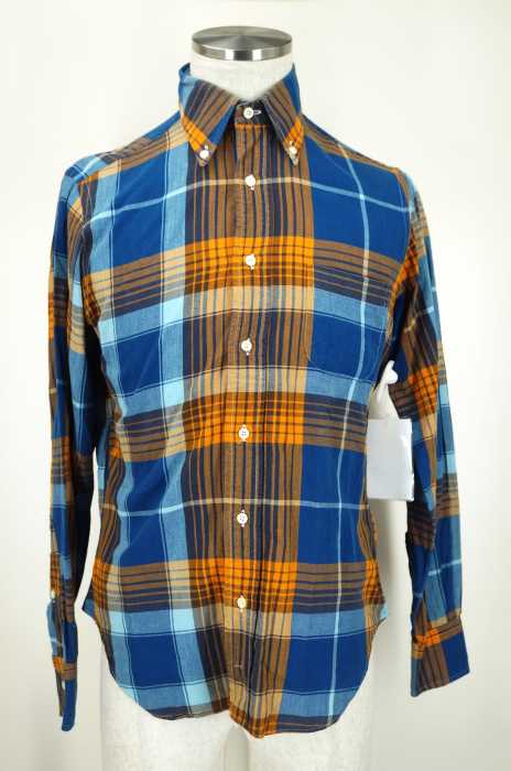 individualized shirts (インディヴィジュアライズドシャツ) チェックBDシャツ メンズ トップス