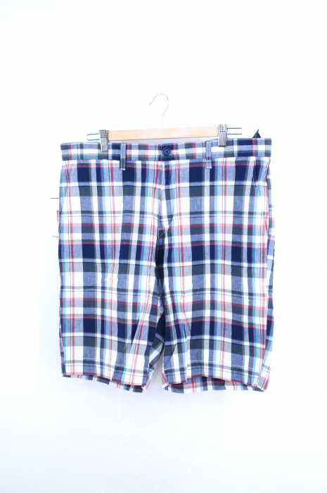 TOMMY HILFIGER (トミーヒルフィガー) マドラスチェック柄 コットンショーツ メンズ パンツ