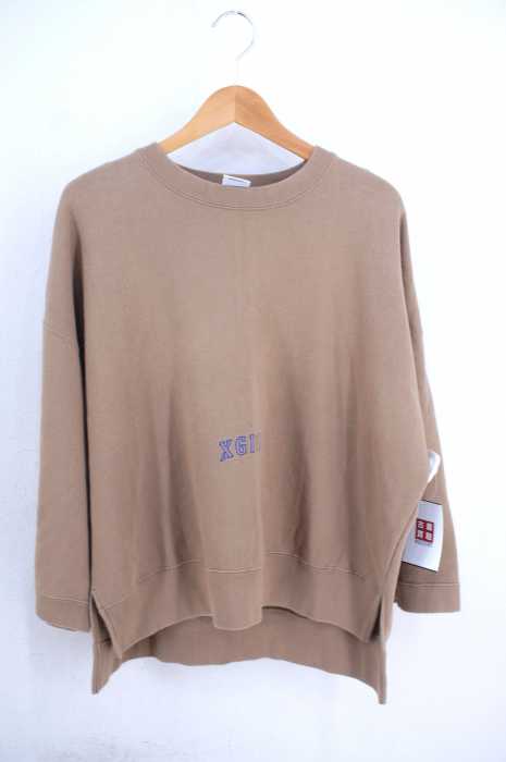 X-girl （エックスガール） WIDE SWEAT TOP レディース トップス