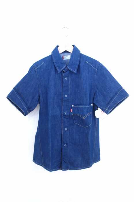 Levi's （リーバイス） S/Sデニムウエスタンシャツ メンズ トップス