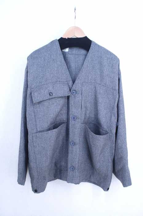 N.HOOLYWOOD （エヌハリウッド） 18AW ノーカラーミリタリージャケット メンズ アウター