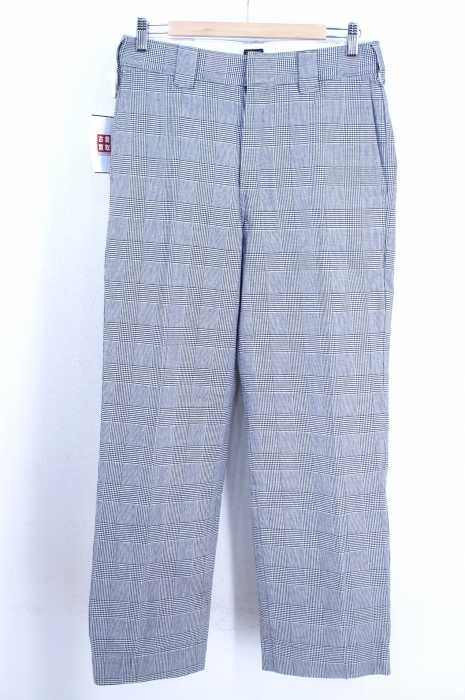 DICKIES × BEAMS（ディッキーズ ビームス） グレンチェック柄 コットンストレートチノ メンズ パンツ