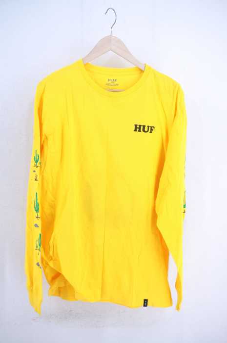 HUF × PEANUTS (ハフ ピーナッツ) キャラクタープリントロングスリーブTシャツ メンズ トップス