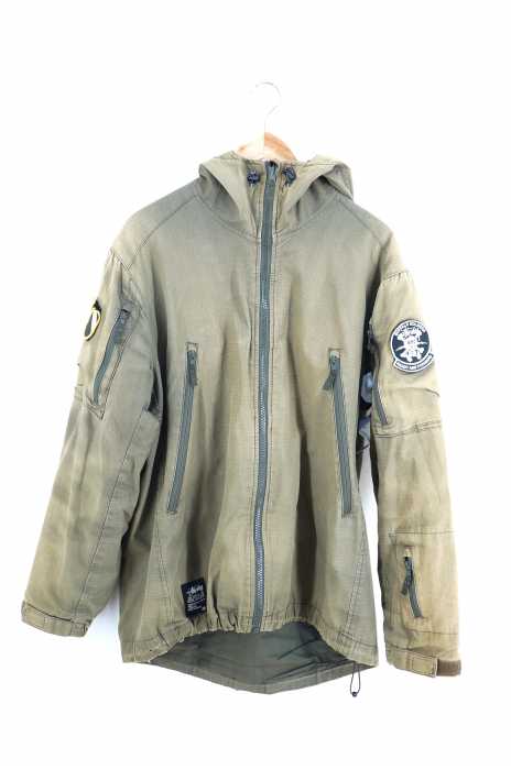 STUSSY （ステューシー） リップストップジップアップフーデットジャケット メンズ アウター