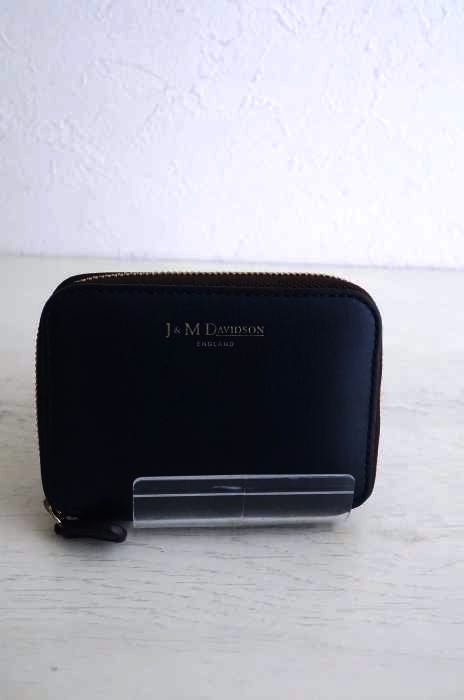 J&M Davidson（ジェイアンドエムデヴィッドソン） ラウンドジップミニレザーウォレット レディース 財布・ケース