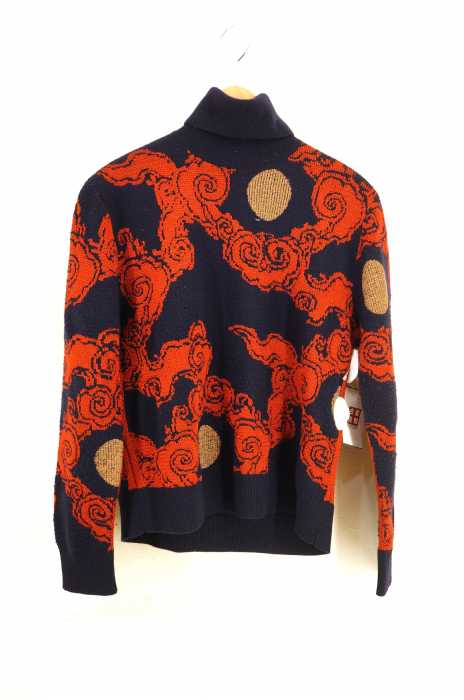 DRIES VAN NOTEN（ドリスヴァンノッテン） 15AW デザイン刺繍総柄タートルネックニット レディース トップス