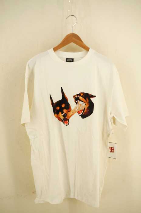 HBTS(エイチビーティーエス) ドッグプリントTシャツ メンズ トップス