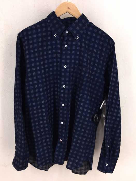 HAND ROOM（ハンドルーム） B.D Shirt  Indigo　リネンシャツ メンズ トップス