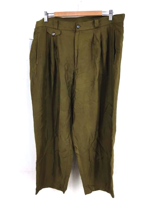 USED古着（ユーズドフルギ） タック　シルクスラックス メンズ パンツ