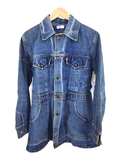 Levis（リーバイス） 70年代 オレンジタブ デニムブッシュジャケット USA製 リメイク メンズ アウター