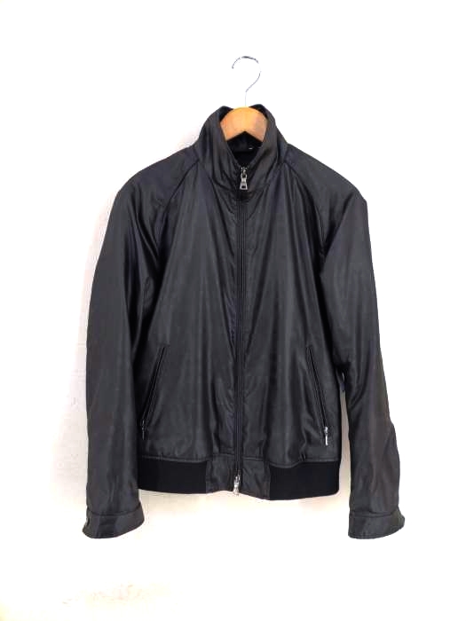BURBERRY BLACK LABEL（バーバリーブラックレーベル） 総柄 スタンドネックジャケット メンズ アウター