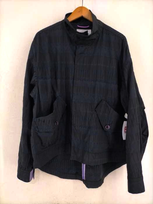 A(LefRUDE)E（アレフルード） 19SS 総柄ジップアップジャケット メンズ アウター