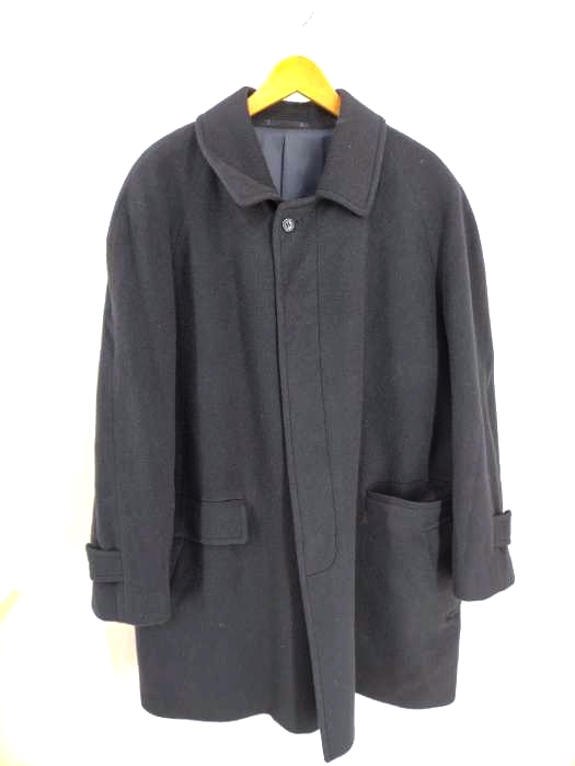 USED古着（ユーズドフルギ） カシミヤアンゴラ混比翼チェスターコート メンズ アウター