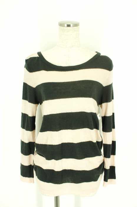 RAG&BONE （ラグアンドボーン） シルク混ボーダーカットソー レディース トップス
