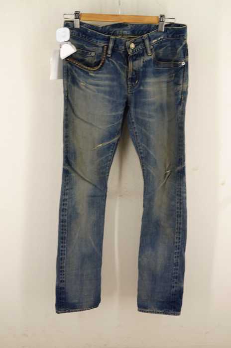 HYSTERIC GLAMOUR （ヒステリックグラマー） スタッズ付きUSED加工デニムパンツ メンズ パンツ