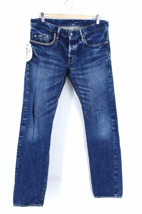 HYSTERIC GLAMOUR （ヒステリックグラマー） スタッズ付き加工デニムパンツ メンズ パンツ