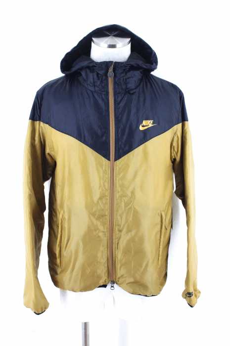 NIKE （ナイキ） フーデット中綿バイカラーパイピングジップブルゾン メンズ アウター