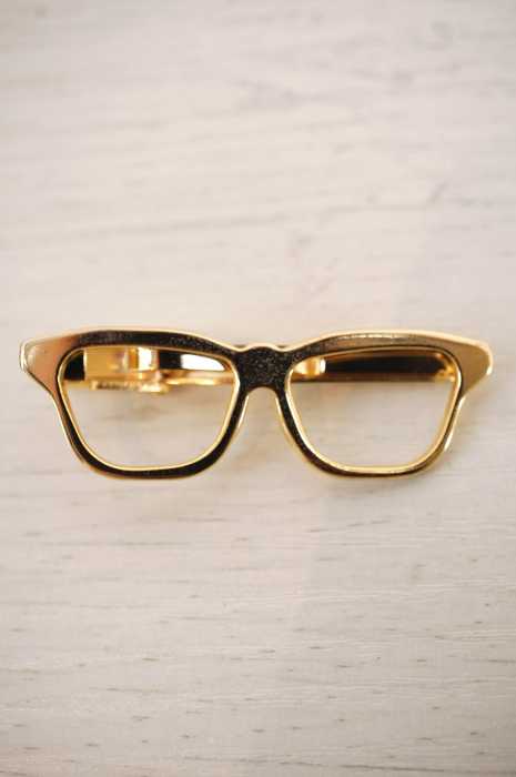 BEAMS Lights （ビームスライツ） 眼鏡モチーフタイピン メンズ ファッション雑貨
