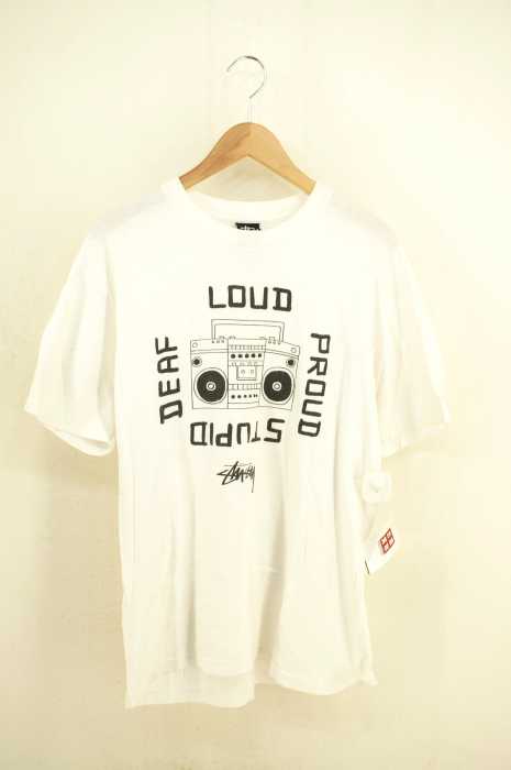 STUSSY （ステューシー） プリントクルーネックTee メンズ トップス