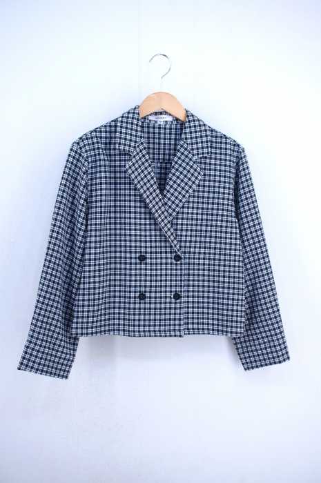 moussy (マウジー) 19ss TAILOR COLLAR CHECK SHIRT レディース トップス