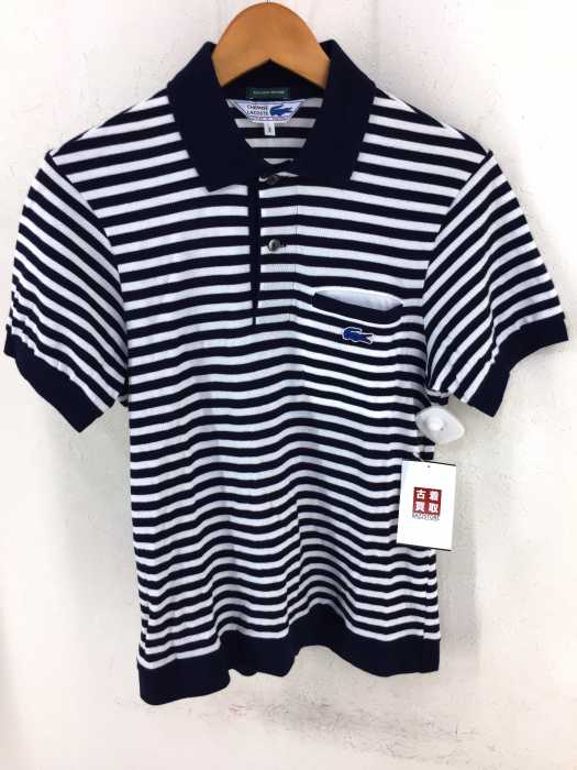 CHEMISE LACOSTE（シュミーズ ラコステ） 別注　ボーダー柄ポロシャツ メンズ トップス