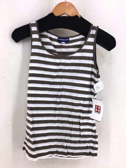 BURBERRY BLUE LABEL(バーバリーブルーレーベル) ボーダー柄タンクトップ レディース トップス