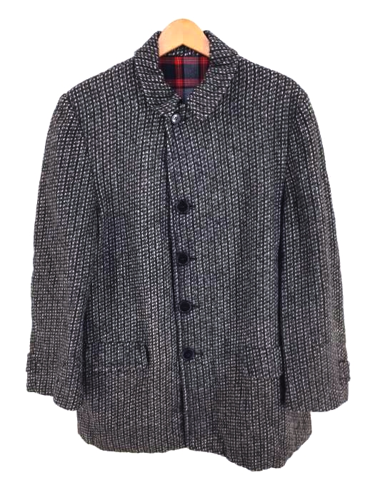 USED古着（ユーズドフルギ） 50S～60S ユニオンチケット付き ネップツイードウールカバーオールジャケット メンズ アウター