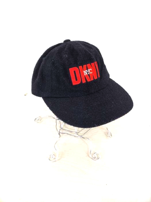 DKNY(ダナキャランニューヨーク) ロゴ刺繍入りウールキャップ メンズ 帽子