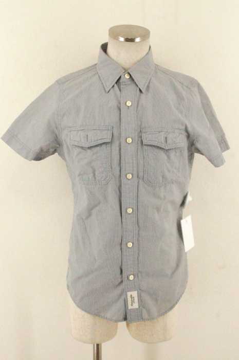 Abercrombie & Fitch （アバクロンビーアンドフィッチ） 半袖チェックボタンシャツ メンズ トップス