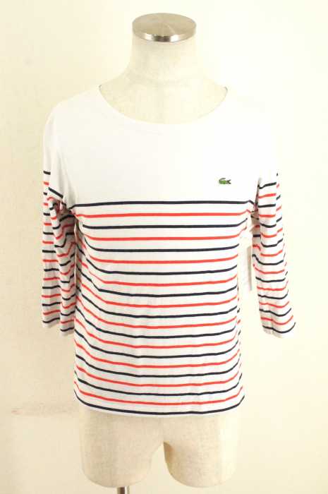 LACOSTE （ラコステ） ボーダーカットソー メンズ トップス