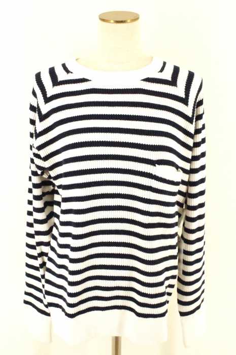 snidel （スナイデル） 16SS　ボーダー柄サーマルニットトップス レディース トップス