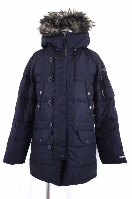Eddie Bauer (エディーバウアー) ファーフード付きダウンジャケット メンズ アウター