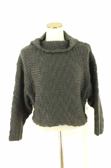 ichi co. ltd () ウール混ショート丈ハイネックニットトップス レディース トップス