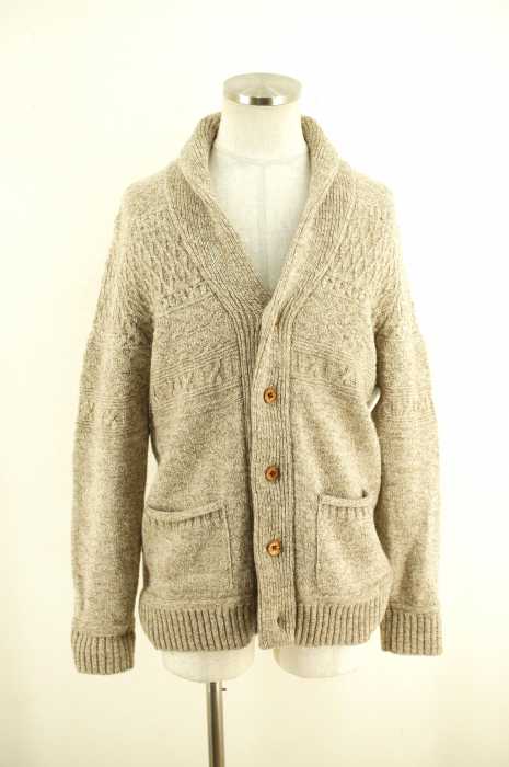 417byEDIFICE （フォーワンセブンバイエディフィス） シェットフィッシャーマンショールカーディガン メンズ トップス