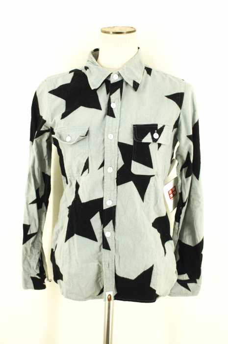A BATHING APE (アベイシングエイプ) スターボタンシャツ レディース トップス