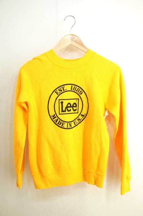Lee （リー） USA製　ロゴプリントスウェット レディース トップス
