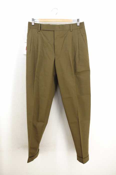 Paul Smith (ポールスミス) COTTON STRETCH TAPERED PANTS 2タックコットンストレッチテーパードパンツ メンズ パンツ