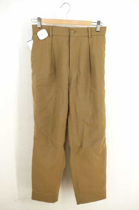 markaware (マーカウェア) FRONT PLEATED PEGTOP メンズ パンツ