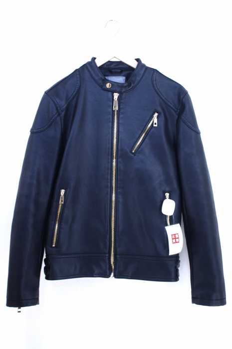 ZARA MAN (ザラマン) フェイクレザーライダース メンズ アウター