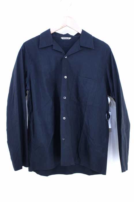 AURALEE （オーラリー） SELVEDGE WEATHER CLOTH SHIRTS メンズ トップス